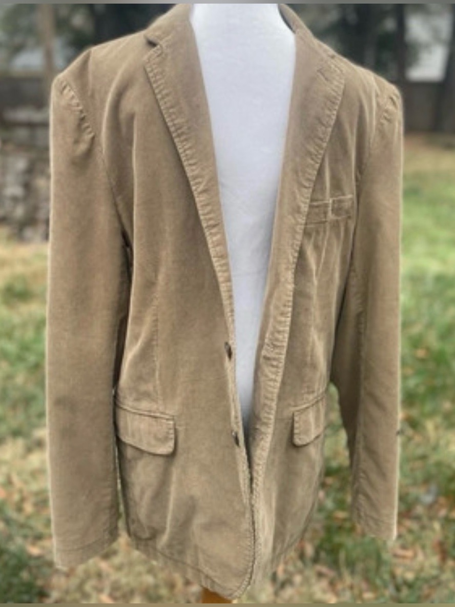 J. Crew Claaaic Tan Corduroy Men’s Blazer - Casual Jacket